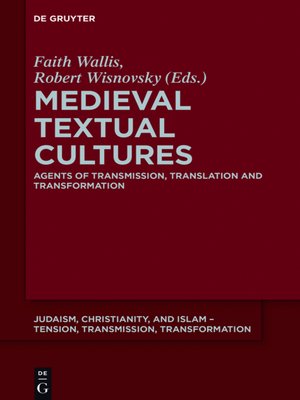 cover image of Medieval Textual Cultures